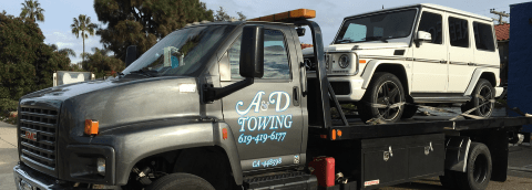 mercedes 24 hour towing san diego