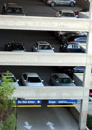 parking garage towing san diego