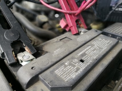 Battery jumper cables