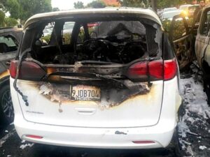 burned vehicle removal service San Diego, CA