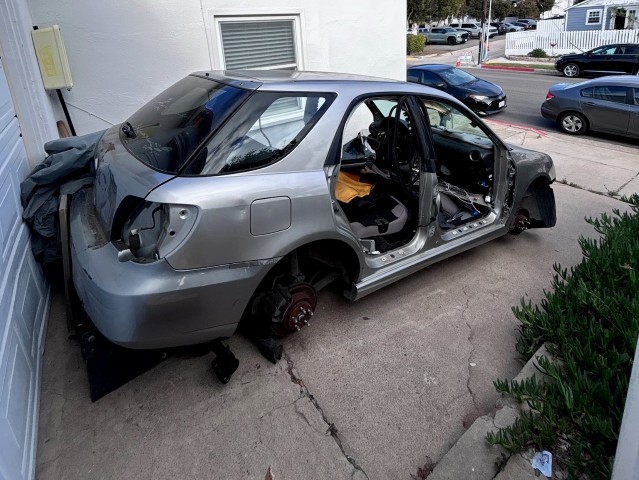 parts car shell removal service in San Diego (619) 419-6177
